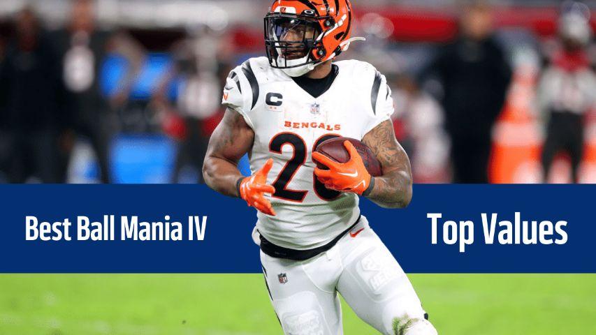 Best Ball Mania IV Top Values