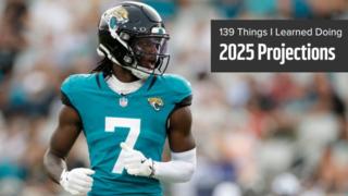 139 Things I Learned Doing 2025 Fantasy Football Projections