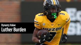 Luther Burden Dynasty Value: Can He Overcome a Crowded Situation?