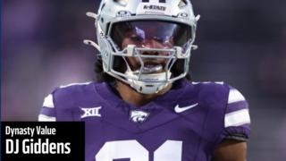 DJ Giddens Dynasty Value: Can He Emerge in a Crowded Class?