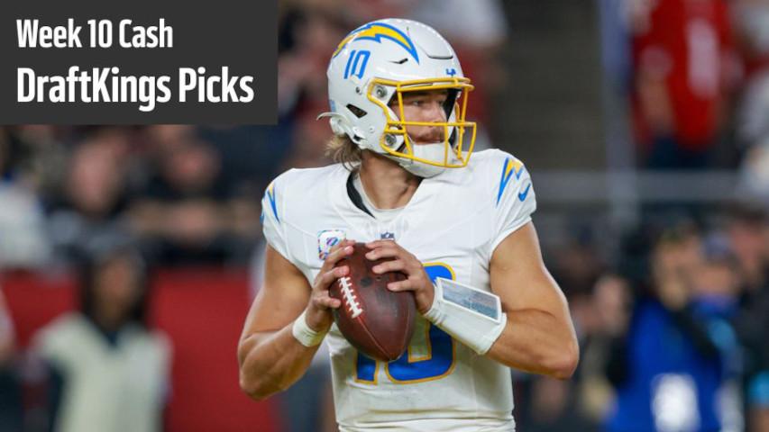 Week 10 DraftKings Cash-Game Picks