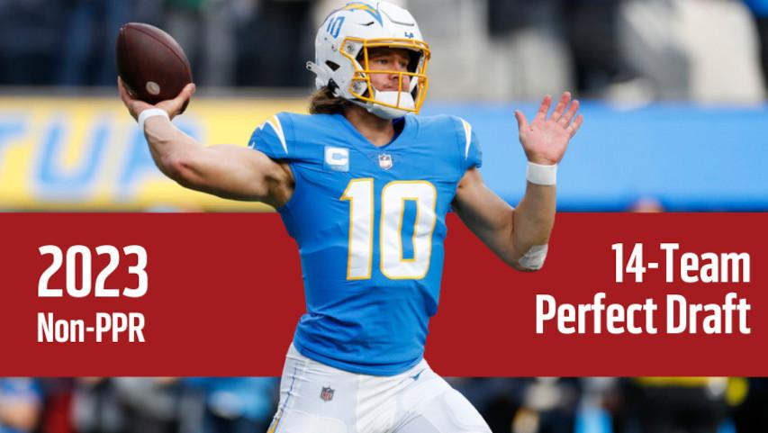 Perfect Draft: 14-Team Non-PPR (Updated Aug. 31)