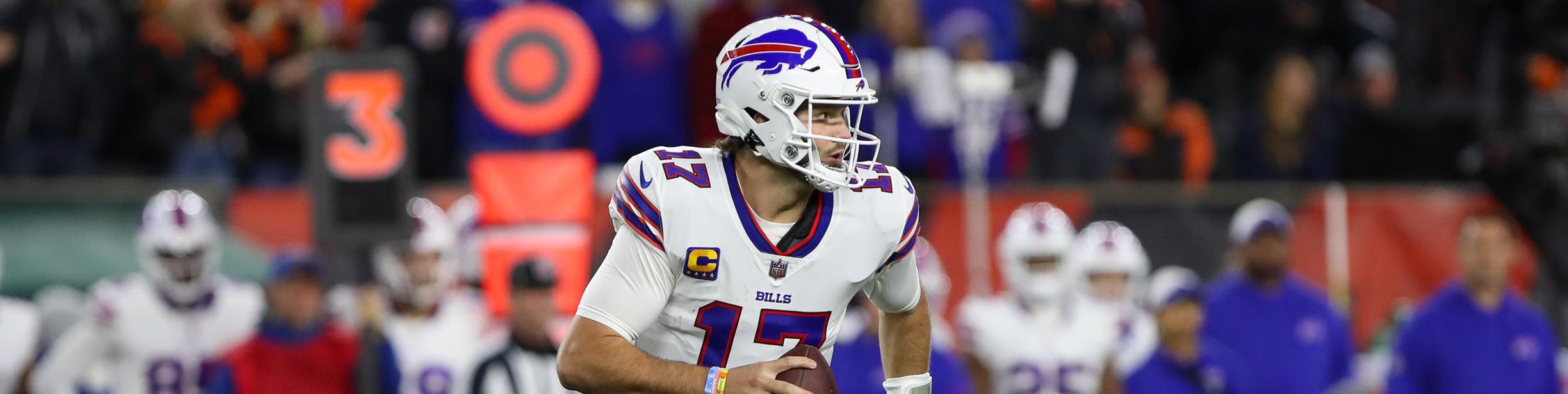 Josh Allen is a key piece in the best guillotine league strategy.