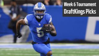 Week 6 DraftKings Tournament Picks