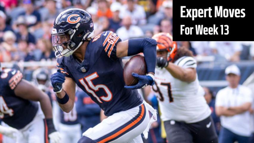 Best Week 13 Moves From Our Fantasy Football Pros