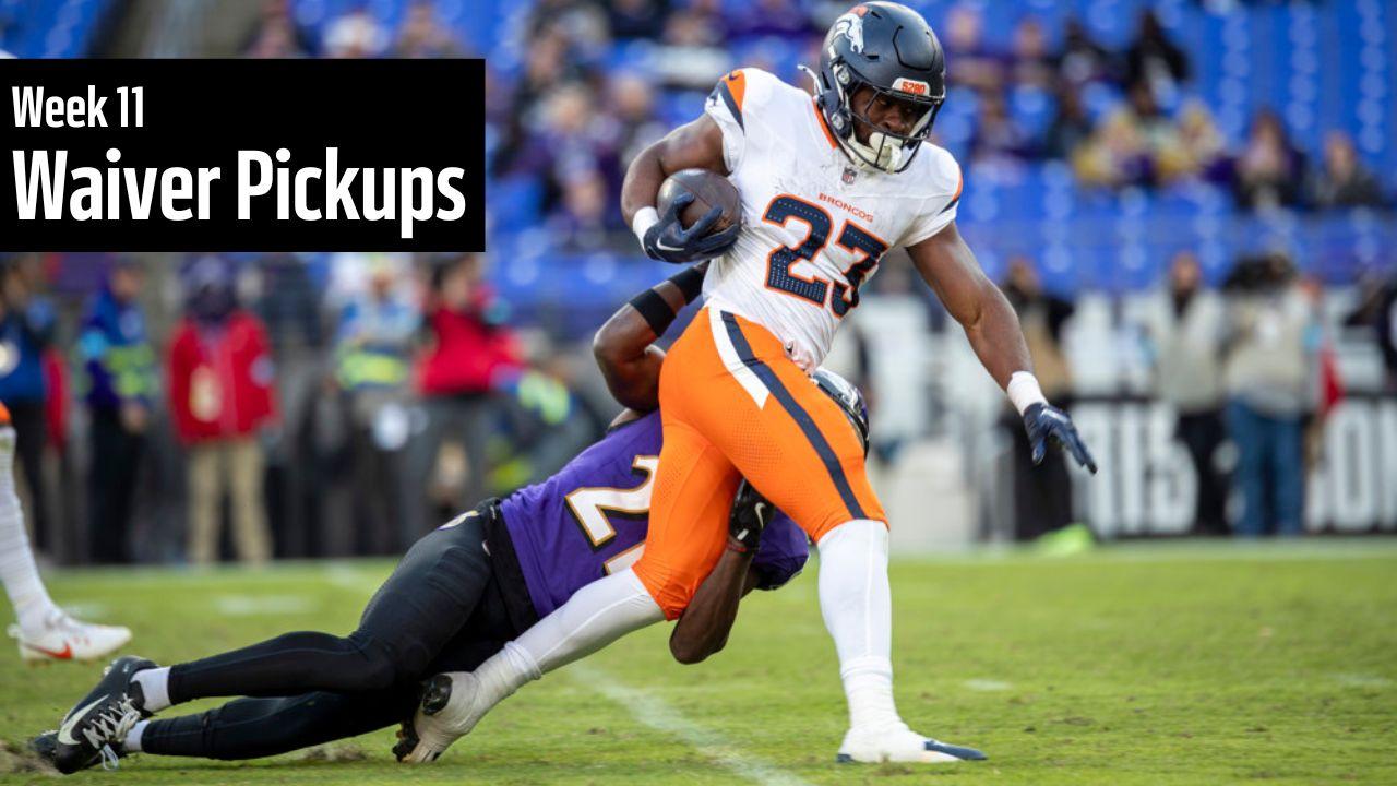 Week 11 Waiver Wire Pickups