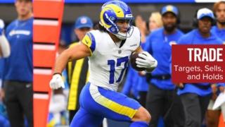 Puka Nacua is finally healthy and looking like a fantasy football trade target.