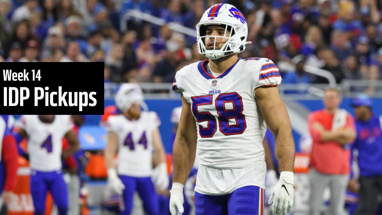IDP Waiver Wire Pickups: Week 14