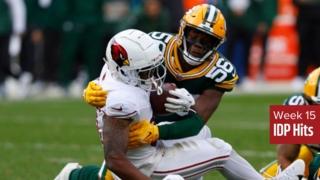 Week 15 IDP Hits