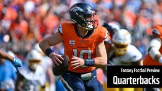 Bo Nix leads the Week 17 Fantasy Football Quarterback Preview