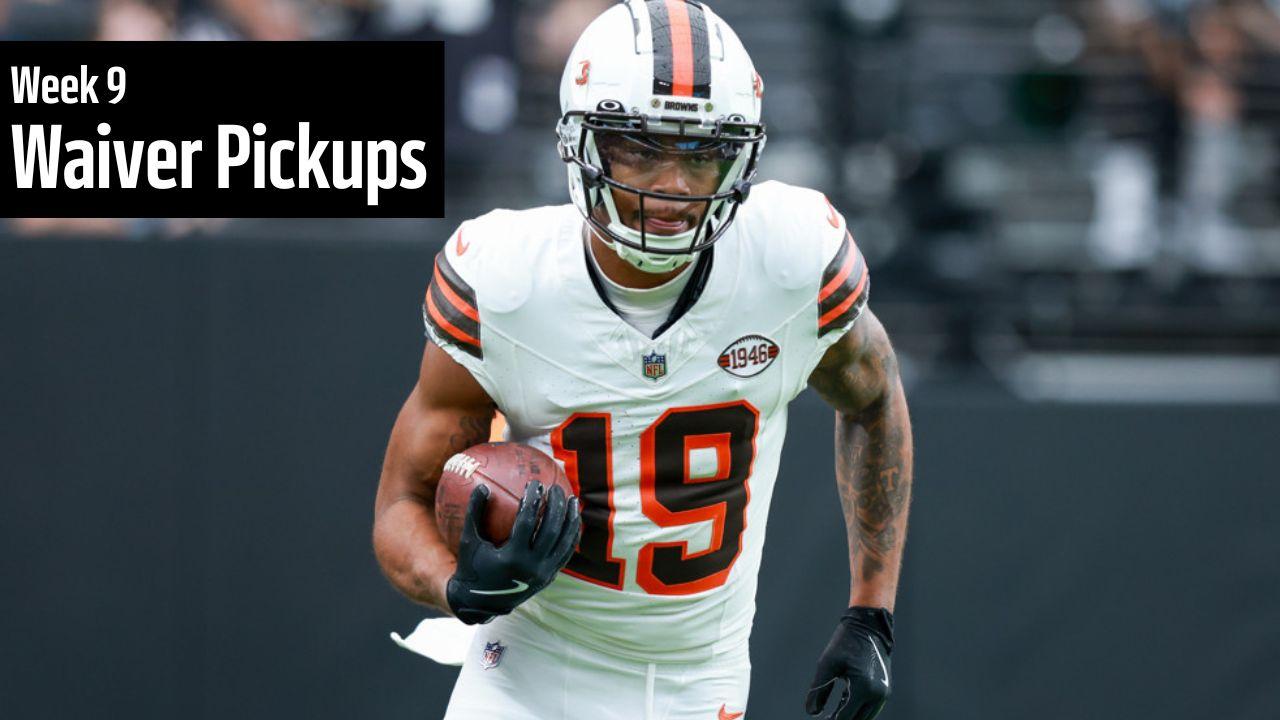 Week 9 Waiver Wire Pickups