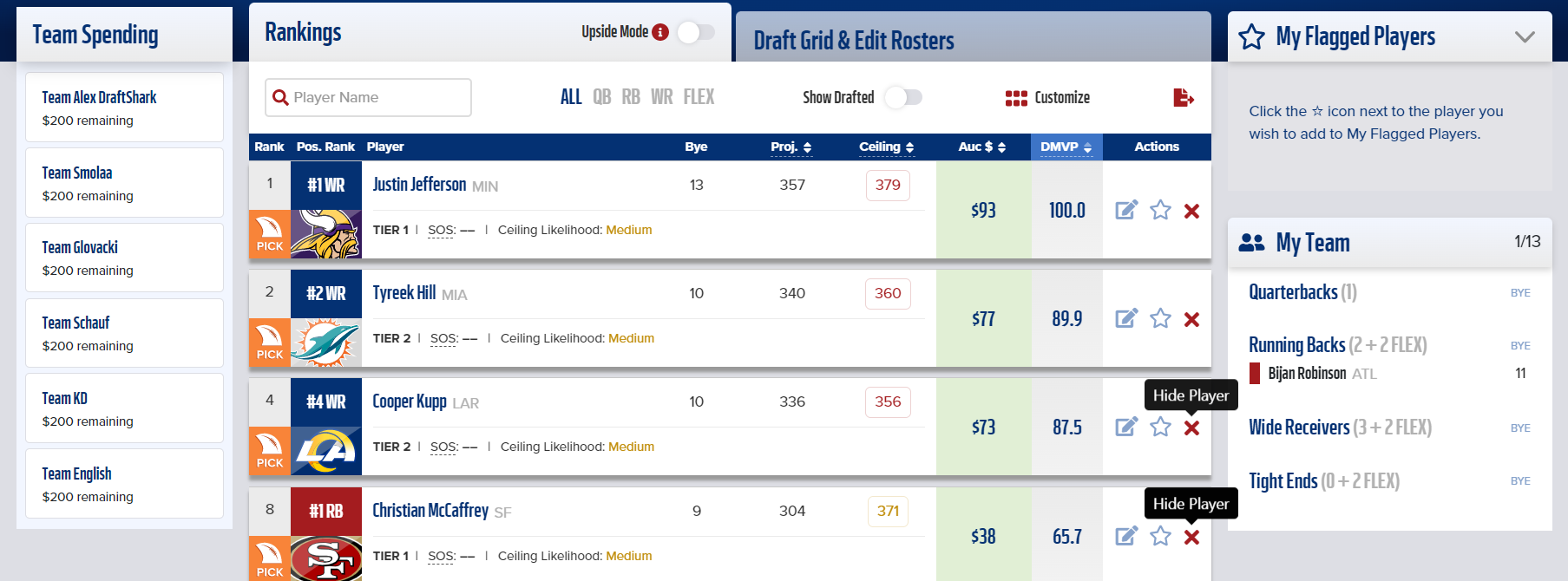 Draft War Room