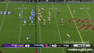 Ole Miss OL/Offense vs LSU Defense (2023)